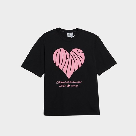 ADIDAS T-SHIRT OS HEART GRAPHIC TEE ze sklepu JD Sports  w kategorii Bluzki damskie - zdjęcie 185393915