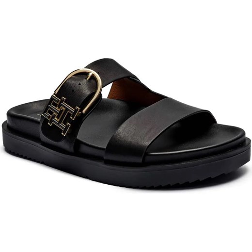 Tommy Hilfiger Skórzane klapki ze sklepu Gomez Fashion Store w kategorii Klapki damskie - zdjęcie 185393985