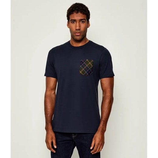 Barbour T-shirt Arnside | Tailored slim ze sklepu Gomez Fashion Store w kategorii T-shirty męskie - zdjęcie 185394037