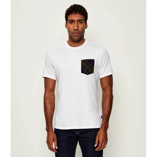 Barbour T-shirt Arnside | Tailored slim ze sklepu Gomez Fashion Store w kategorii T-shirty męskie - zdjęcie 185394098