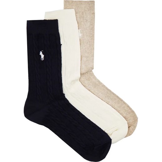 POLO RALPH LAUREN Skarpety 3-pack ze sklepu Gomez Fashion Store w kategorii Skarpetki damskie - zdjęcie 185395096