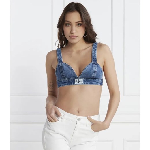 Calvin Klein Jeans Top | Cropped Fit | denim ze sklepu Gomez Fashion Store w kategorii Biustonosze - zdjęcie 185395098