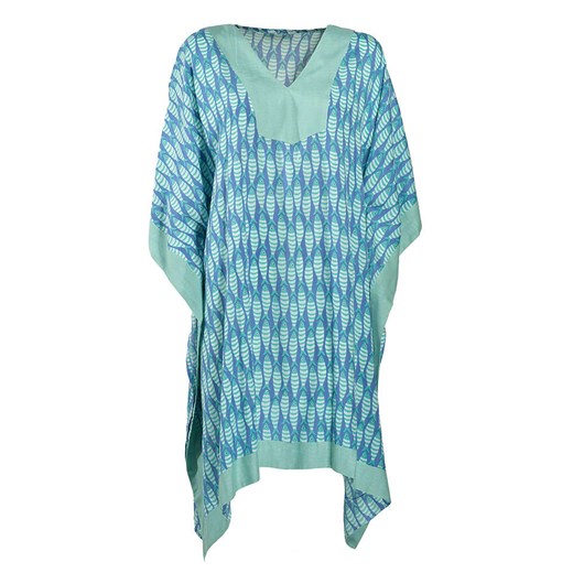 BLE Kaftan w kolorze turkusowym Ble onesize wyprzedaż Limango Polska