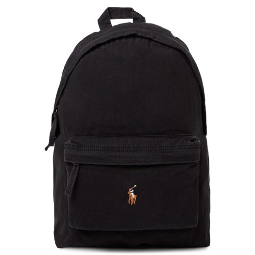 Polo Ralph Lauren Plecak męski Mężczyźni czarny jednolity ze sklepu vangraaf w kategorii Plecaki - zdjęcie 185396099