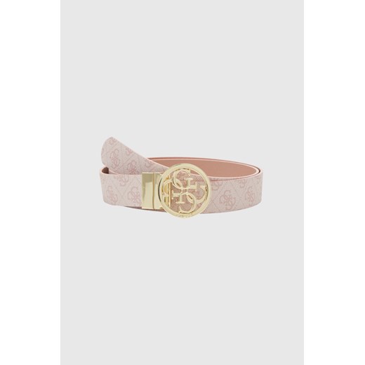 GUESS Różowy pasek damski Noelle H35, Rozmiar XS ze sklepu outfit.pl w kategorii Paski damskie - zdjęcie 185396126