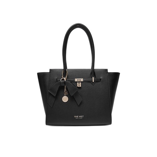 Torebka Nine West CEO-Chelsea-Charm-III-LX10186 Czarny ze sklepu eobuwie.pl w kategorii Torby Shopper bag - zdjęcie 185396479