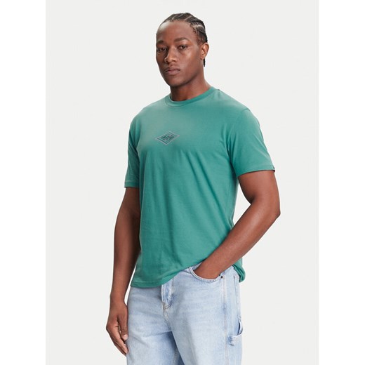 Quiksilver T-Shirt Ev Swell Ovation Ss EQYZT08187 Zielony Comfort Fit ze sklepu MODIVO w kategorii T-shirty męskie - zdjęcie 185397235