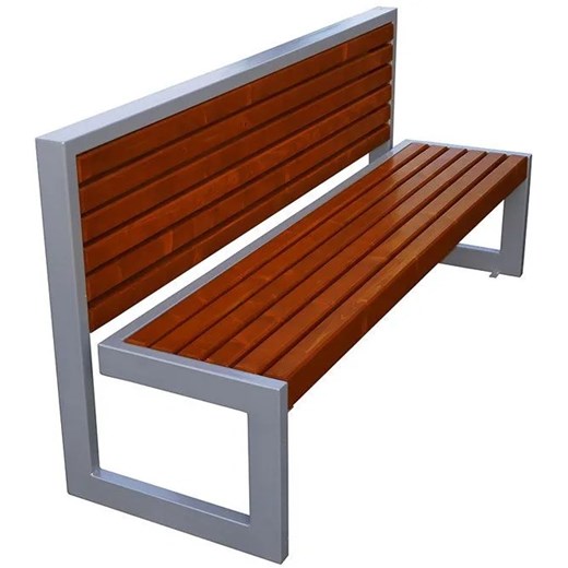 Ławka parkowa Habi 2X 180 cm - 84 kolory ze sklepu Edinos.pl w kategorii Ławki ogrodowe - zdjęcie 185398958