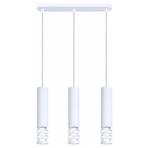 Potrójna podłużna lampa wisząca - K605-Lanow ze sklepu Edinos.pl w kategorii Lampy wiszące - zdjęcie 185399997
