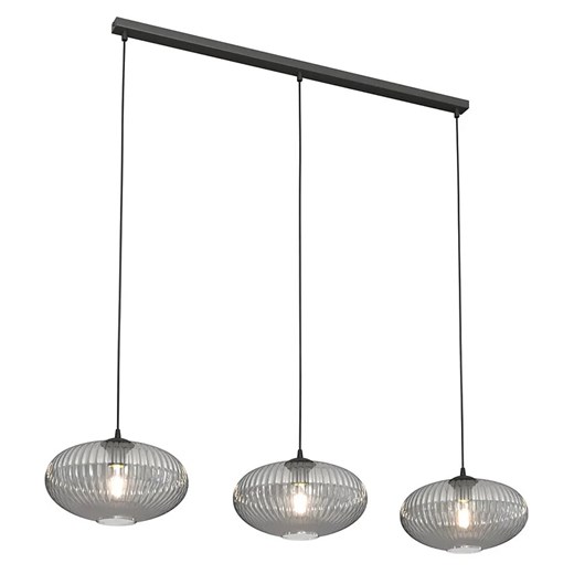 Nowoczesna lampa wisząca ze szklanym kloszem - D173-Wanja ze sklepu Edinos.pl w kategorii Lampy wiszące - zdjęcie 185400048