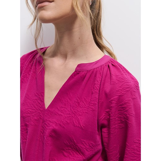 Mohito - Koszulowa fuksjowa sukienka mini - fuksjowy Mohito XL Mohito