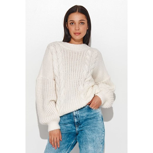 Nominou Sweter w kolorze kremowym Nominou onesize okazja Limango Polska