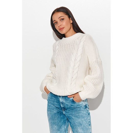 Nominou Sweter w kolorze kremowym Nominou onesize okazja Limango Polska