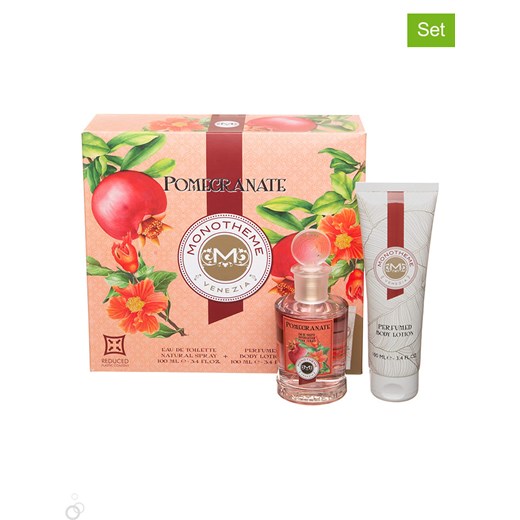Monotheme 2-częściowy zestaw &quot;Pomegranate&quot; - po 100 ml ze sklepu Limango Polska w kategorii Perfumy damskie - zdjęcie 185403849