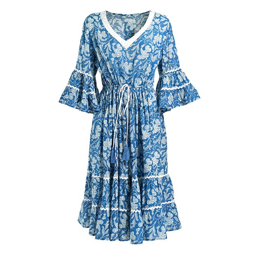 BLE Sukienka w kolorze niebieskim ze sklepu Limango Polska w kategorii Sukienki - zdjęcie 185404185