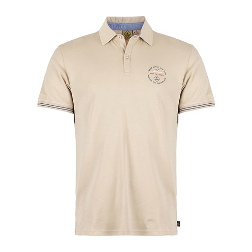 Roadsign Koszulka polo w kolorze beżowym ze sklepu Limango Polska w kategorii T-shirty męskie - zdjęcie 185404746
