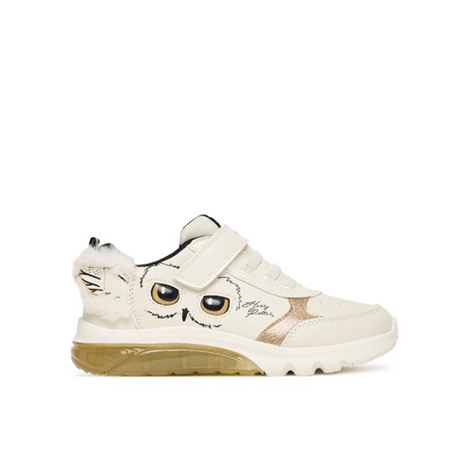 Sneakersy Geox J Ciberdron J56LPA 0BCKN C1M2U D Écru ze sklepu eobuwie.pl w kategorii Buty sportowe dziecięce - zdjęcie 185404817
