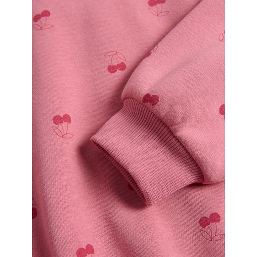Reserved - Bawełniana bluza we wzór - różowy Reserved 116 (5-6 lat) Reserved