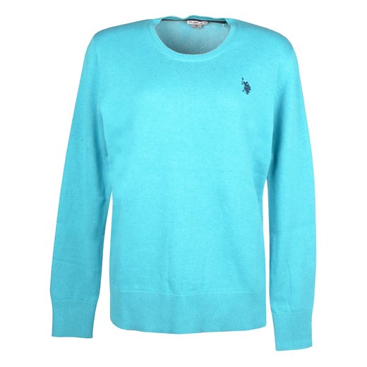 U.S. Polo Assn. Sweter w kolorze turkusowym ze sklepu Limango Polska w kategorii Swetry damskie - zdjęcie 185407499