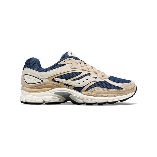 Saucony Skórzane sneakersy w kolorze beżowo-granatowym ze sklepu Limango Polska w kategorii Buty sportowe męskie - zdjęcie 185407566