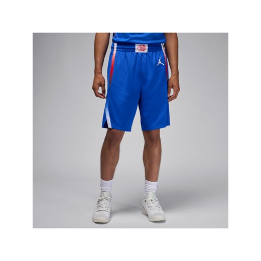 Męskie spodenki do koszykówki Nike Francja Limited (wersja wyjazdowa) - Niebieski ze sklepu Nike poland w kategorii Spodenki męskie - zdjęcie 185410667