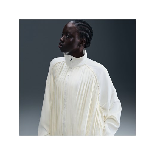 Damska plisowana bluza dresowa Nike Sportswear Collection - Biel ze sklepu Nike poland w kategorii Bluzy damskie - zdjęcie 185410678