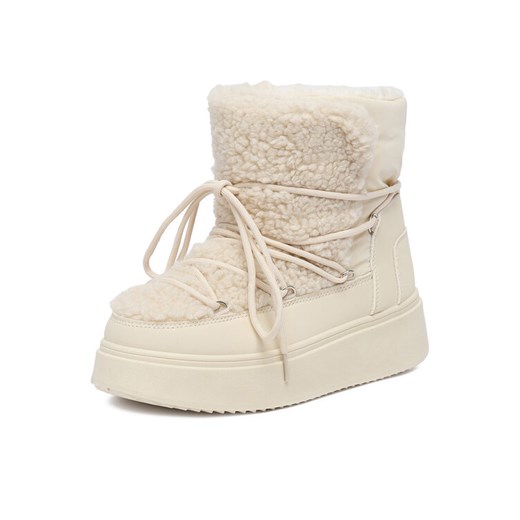 Śniegowce DeeZee HD5357 Beżowy 41 eobuwie.pl