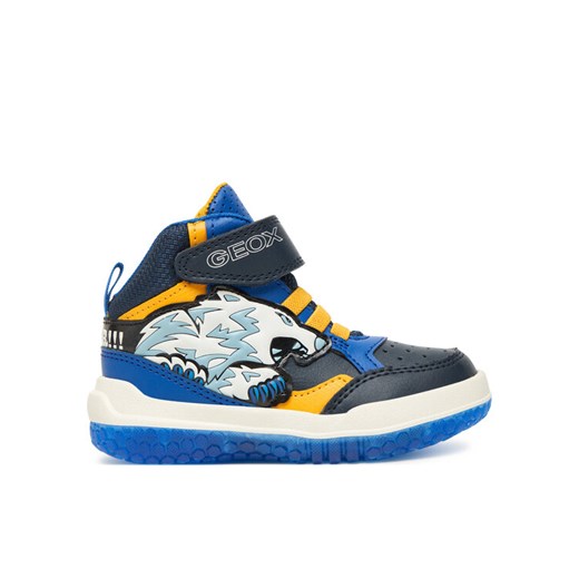 Sneakersy Geox J Buzzerlight J56MCE 054CE C4054 M Granatowy ze sklepu eobuwie.pl w kategorii Buty sportowe dziecięce - zdjęcie 185411118