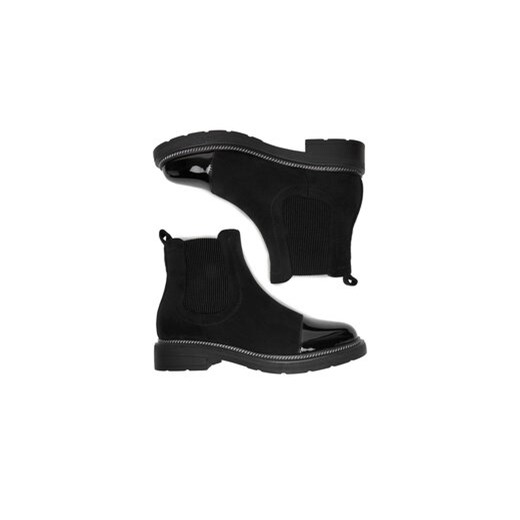 Sztyblety DeeZee HX24028-1 Czarny 40 eobuwie.pl