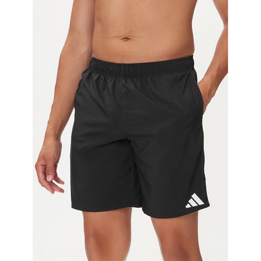 adidas Szorty kąpielowe JX2666 Czarny Regular Fit ze sklepu MODIVO w kategorii Kąpielówki - zdjęcie 185411829