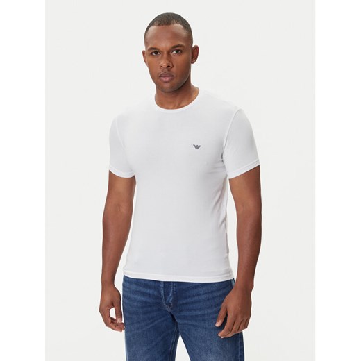 Emporio Armani Underwear T-Shirt EM000379 AF14133 U0002 Biały Fitted Fit ze sklepu MODIVO w kategorii T-shirty męskie - zdjęcie 185411906