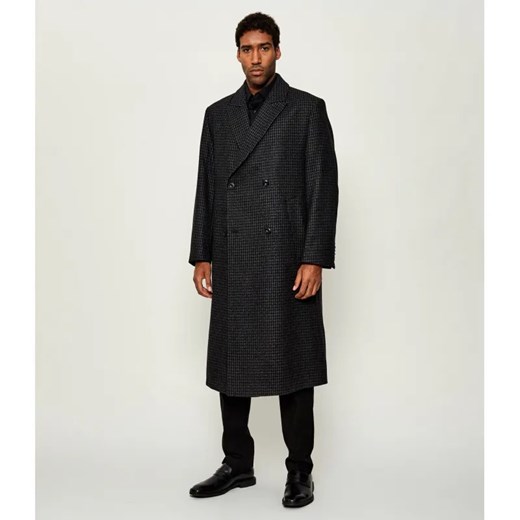 HUGO Wełniany płaszcz Menci2541 ze sklepu Gomez Fashion Store w kategorii Płaszcze męskie - zdjęcie 185415119