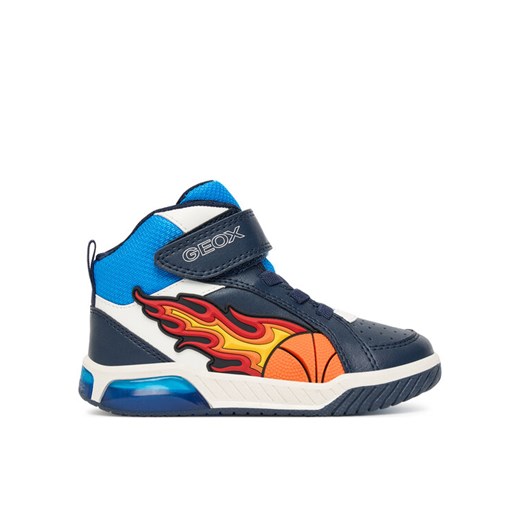 Sneakersy Geox J Inek J569CC 05411 C0693 S Granatowy ze sklepu eobuwie.pl w kategorii Buty sportowe dziecięce - zdjęcie 185415375