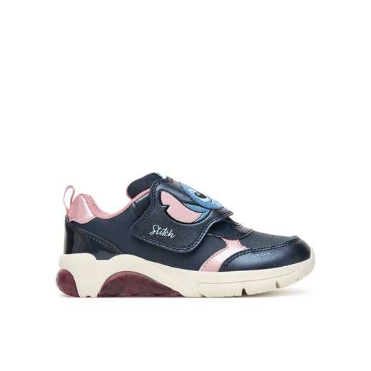 Sneakersy Geox J Fadinlight J56M4F 054AJ C0694 D Granatowy ze sklepu eobuwie.pl w kategorii Buty sportowe dziecięce - zdjęcie 185415378