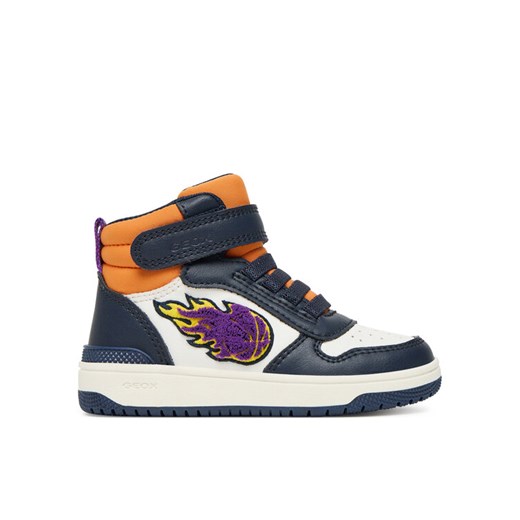 Sneakersy Geox J Washiba J56LQC 054FU C0899 M Biały ze sklepu eobuwie.pl w kategorii Buty sportowe dziecięce - zdjęcie 185415395