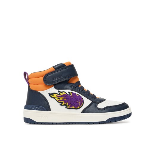 Sneakersy Geox J Washiba J56LQC 054FU C0899 S Biały ze sklepu eobuwie.pl w kategorii Buty sportowe dziecięce - zdjęcie 185415398