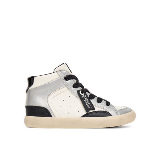 Sneakersy Geox J Gisli J564NA 054AJ C0459 S Biały ze sklepu eobuwie.pl w kategorii Buty sportowe dziecięce - zdjęcie 185415425