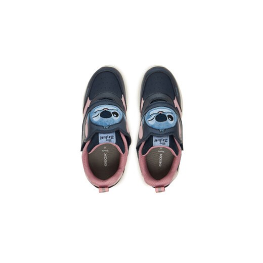 Sneakersy Geox J Fadinlight J56M4F 054AJ C0694 D Granatowy Geox 33 eobuwie.pl