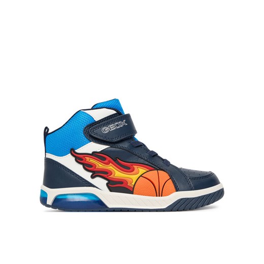 Geox Sneakersy J Inek J569CC 05411 C0693 D Granatowy ze sklepu MODIVO w kategorii Buty sportowe dziecięce - zdjęcie 185415979