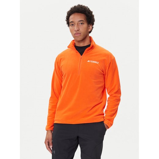 adidas Polar Multi Essentials JM3124 Pomarańczowy Regular Fit ze sklepu MODIVO w kategorii Bluzy męskie - zdjęcie 185416055