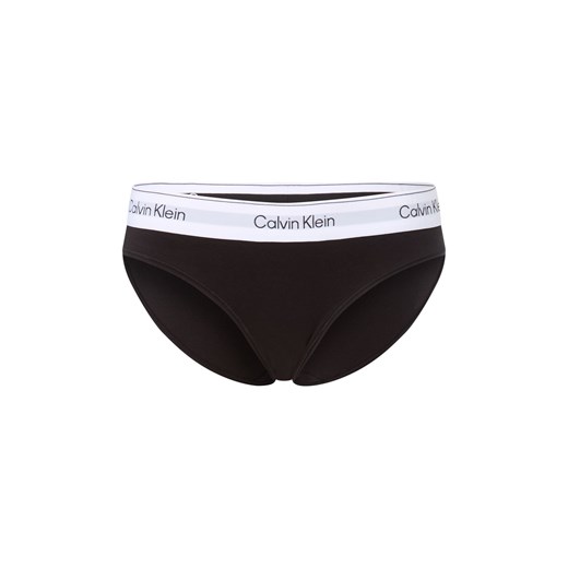 Calvin Klein Majtki Kobiety Bawełna czarny jednolity ze sklepu vangraaf w kategorii Majtki damskie - zdjęcie 185417718