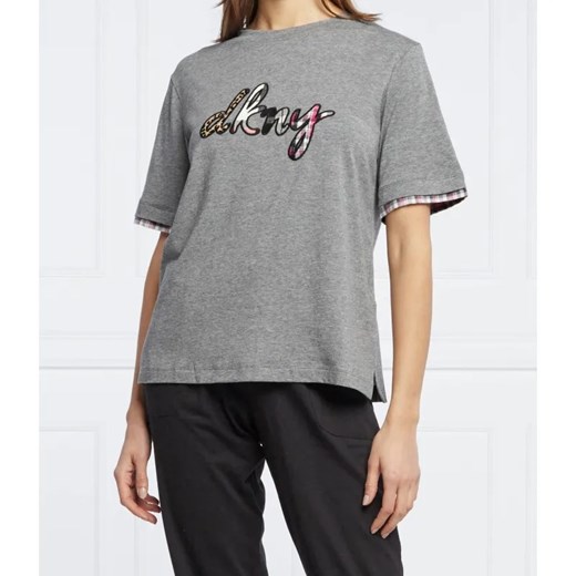 DKNY SLEEPWEAR Góra od piżamy | Relaxed fit ze sklepu Gomez Fashion Store w kategorii Piżamy damskie - zdjęcie 185417808