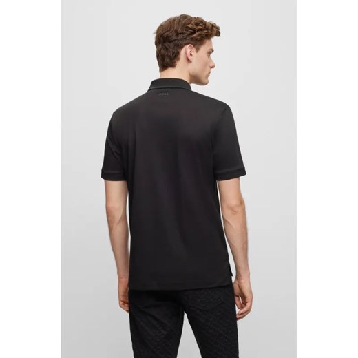 BOSS BLACK Polo Paras 199 | Slim Fit | mercerised ze sklepu Gomez Fashion Store w kategorii T-shirty męskie - zdjęcie 185417838