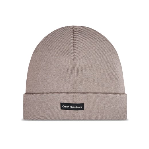 Calvin Klein Czapka Inst Patch K50K512142 Szary ze sklepu MODIVO w kategorii Czapki zimowe męskie - zdjęcie 185423027
