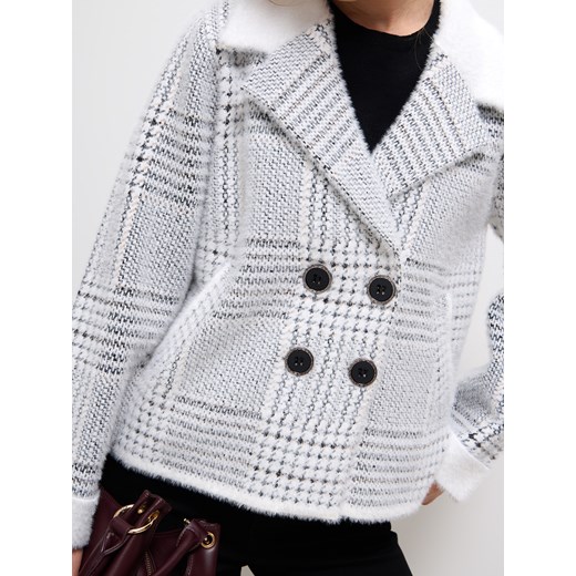 Mohito - Szary kardigan - beżowy Mohito L Mohito