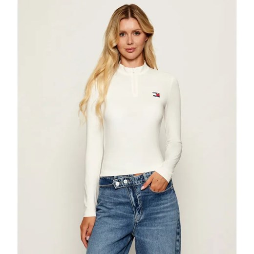 Tommy Jeans Bluzka | Slim Fit ze sklepu Gomez Fashion Store w kategorii Bluzki damskie - zdjęcie 185423977