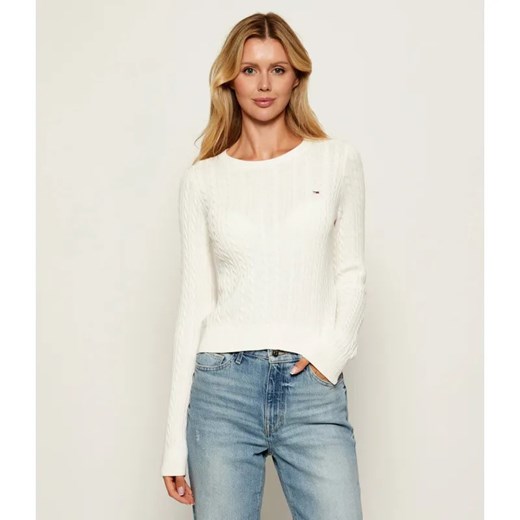 Tommy Jeans Sweter | Regular Fit ze sklepu Gomez Fashion Store w kategorii Swetry damskie - zdjęcie 185423989