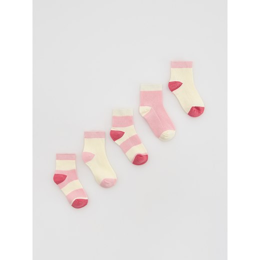 Reserved - Skarpetki 5 pack - wielobarwny ze sklepu Reserved w kategorii Skarpetki dziecięce - zdjęcie 185425427