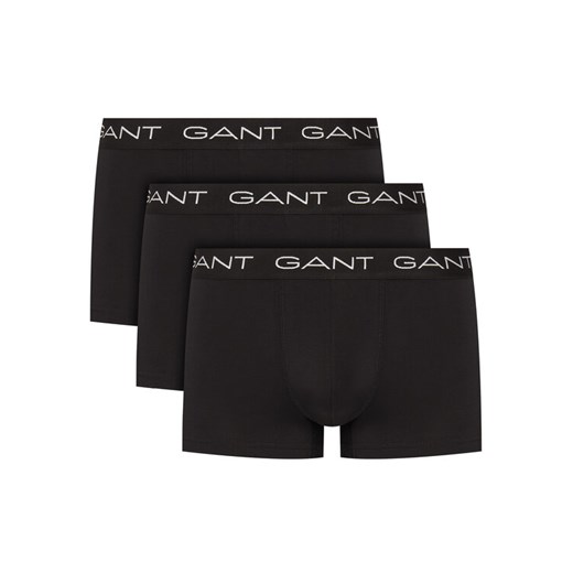 Gant Komplet 3 par bokserek 900023003 Czarny ze sklepu MODIVO w kategorii Majtki męskie - zdjęcie 185426536
