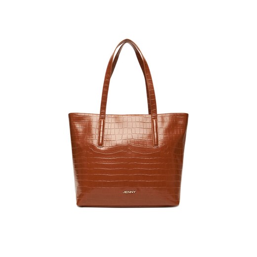 JENNY Torebka C-JEN-L-011-08 Brązowy ze sklepu MODIVO w kategorii Torby Shopper bag - zdjęcie 185426557